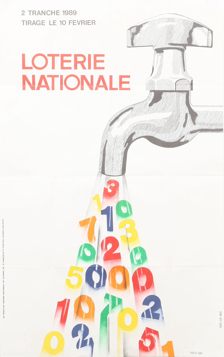 National Lottery Poster - Luxembourg