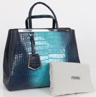 FENDI - Sac 2 Jours Alligator