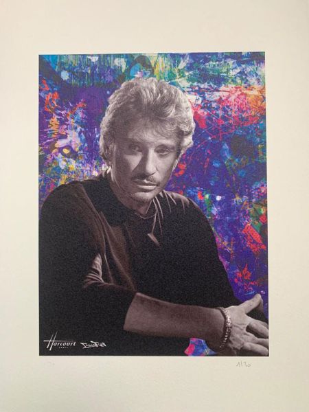 Studio Harcourt - Johnny Hallyday Colors