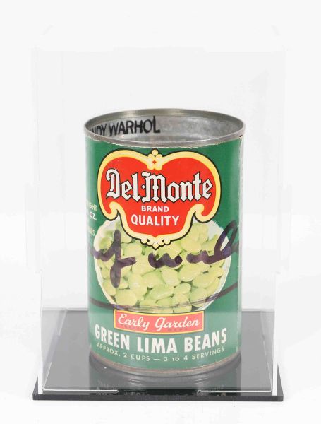 Andy Warhol (after) - Del Monte can with Andy Warhol inscription