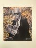 Studio Harcourt - Karl Lagerfeld Gold and Silver Digital Polychrome Lithograph