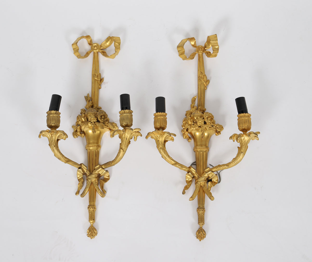 Appliques de style Louis XVI