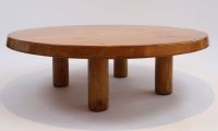 Coffee table in the style of Charlotte Perriand (1903-1999)