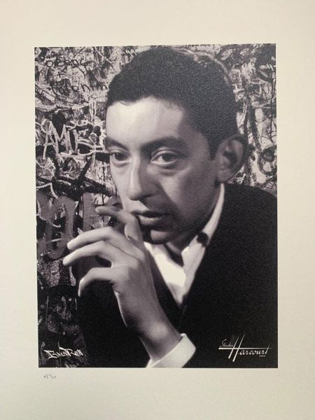 Studio Harcourt - Serge Gainsbourg Black and White