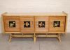 Rattan sideboard by Adrien AUDOUX and Frida MINET