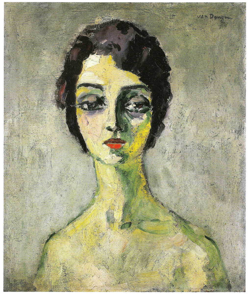 Loulou de Neuville, Print, after Kees Van Dongen, Color print signed on Arches paper in the plate, and stamp of the publisher numbered on 150, framed with certificate of the publisher, Dimensions 28x38 cm