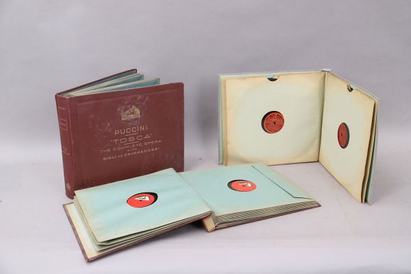 SET of DISCS - PUCCINI TOSCA.