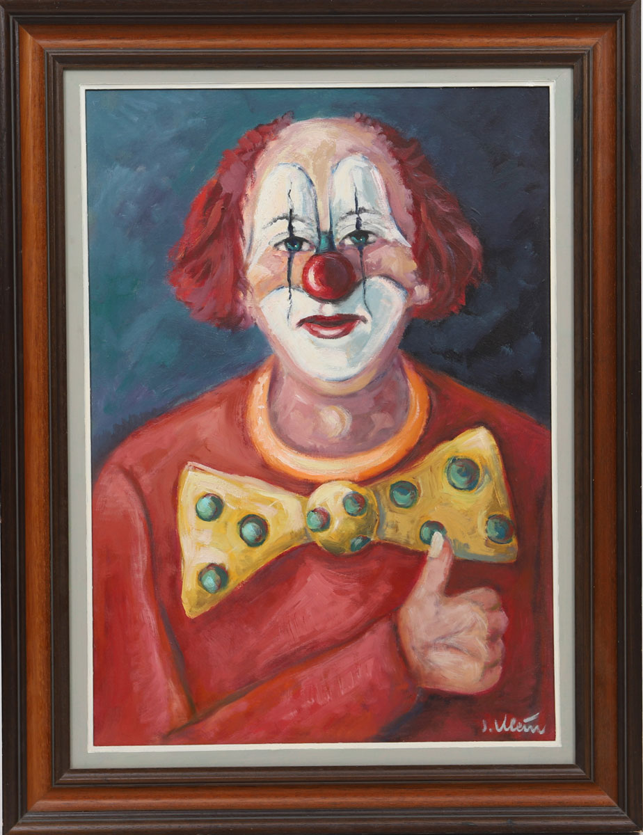 Clown by Josy Klein (born 1924)