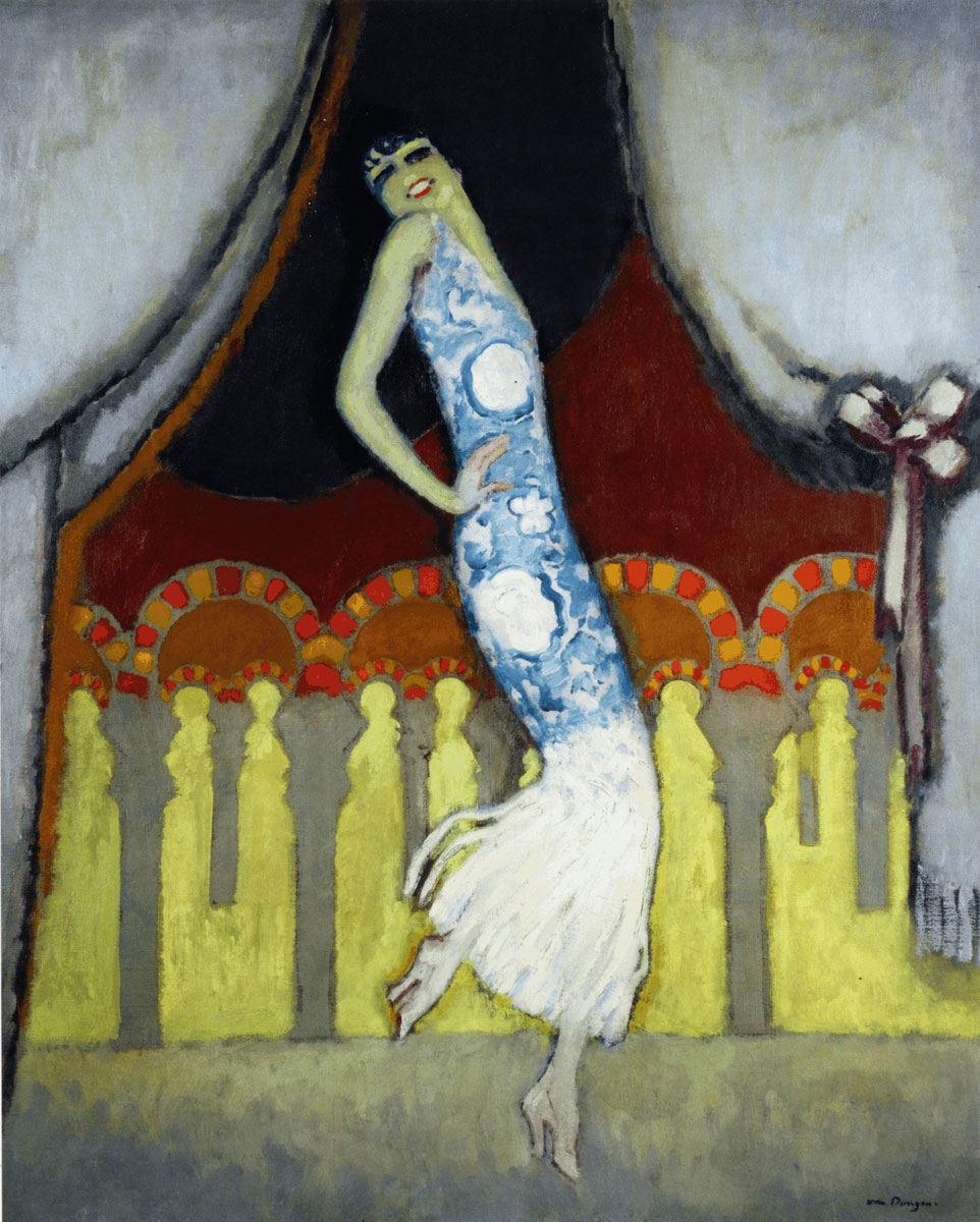 Carmen Vicente (1921), Print, after Kees Van Dongen, Color print signed on Arches paper in the plate, and publisher's stamp numbered on 150, framed with publisher's certificate, Dimensions 28x38 cm