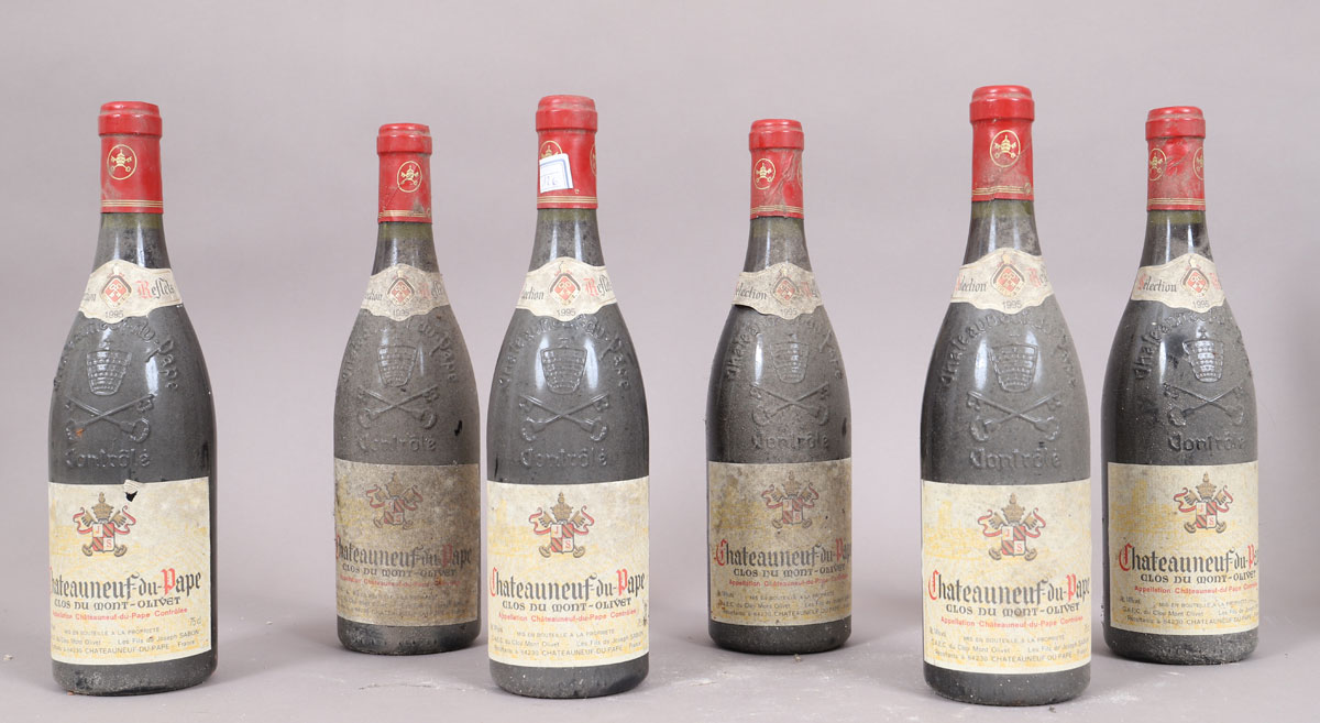 Chateauneuf du pape / Clos du mont Olivet (x6) 