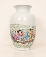 Antique vase China in the taste of the Chia-Ching Dynasty (1796-1820)