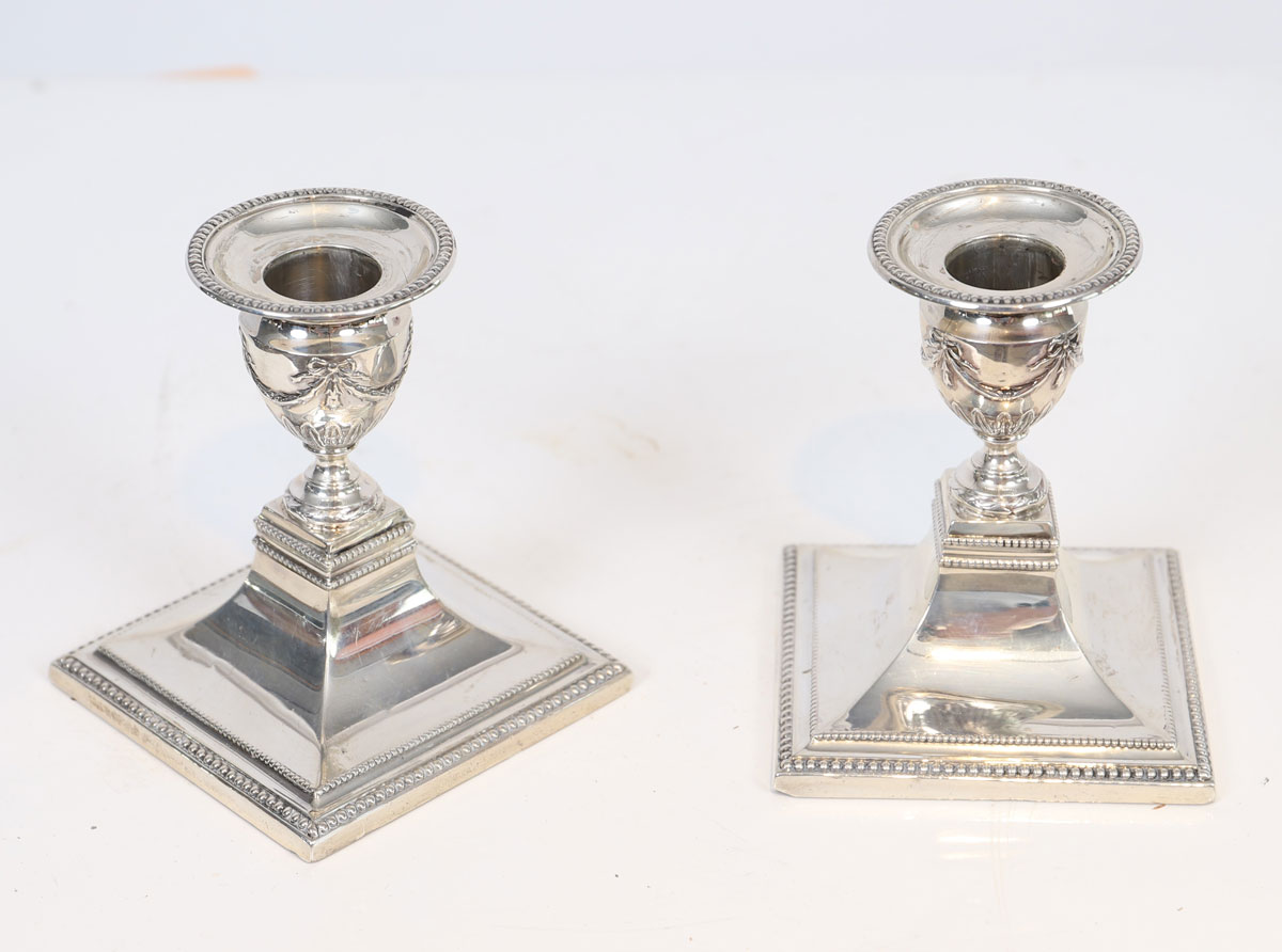 Victorian candlesticks