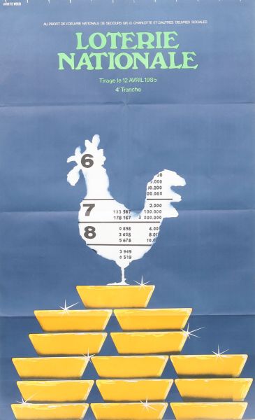 National Lottery Poster - Luxembourg