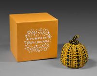 Yayoi Kusama - Pumpkin Yellow (d'après)