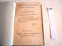 OBSTETRIQUE – OBSERVATIONS médico-chirurgicales sur la GROSSESSE, le TRAVAIL et la COUCHE par J.F Sacombe Officier de Santé pour la pratique des accouchements et pour le traitement des maladies des femmes enceintes et en couche. 