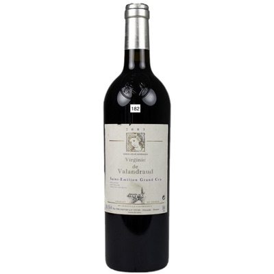 Château Virginie de Valandraud 2003