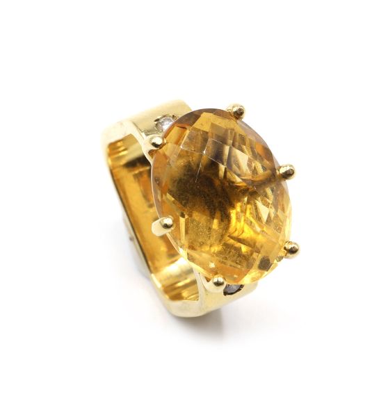 Citrine ring