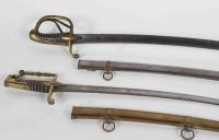 Lot de sabres de Cavalerie