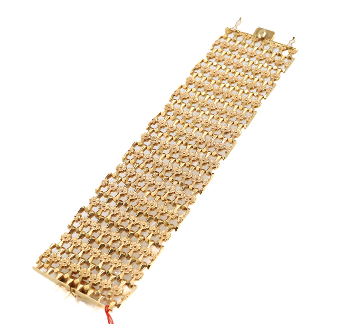 Large bracelet in 18K yellow gold