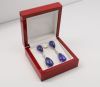 Paire de boucles d’oreilles - Tanzanite cabochon