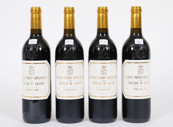 Chateau Pichon Longueville (x4) 