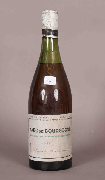 24 Marc de Bourgogne du Domaine de la Romanée Conti 1945