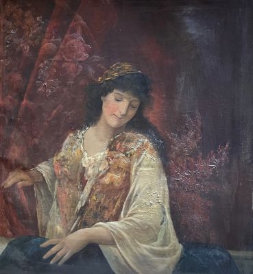 Odalisque - Tableau orientaliste