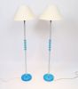 Paire de lampadaires scandinave, design de Carl Fagerlund pour Orrefors en 1960