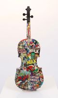 Pop Art violin by Ymagine 