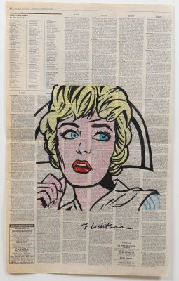 Roy Lichtenstein (1923-1997) d'aprés