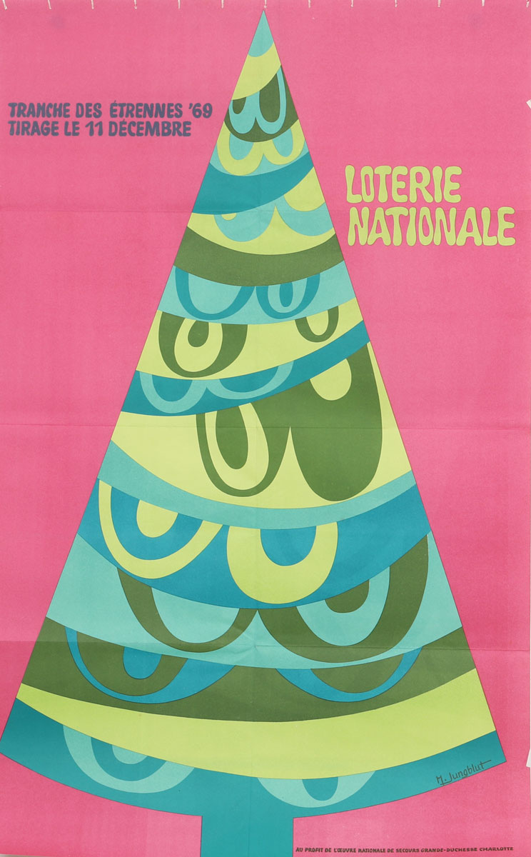 Poster Loterie Nationale - Luxembourg