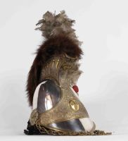 Casque d'officier de cuirassiers de la Garde Royale