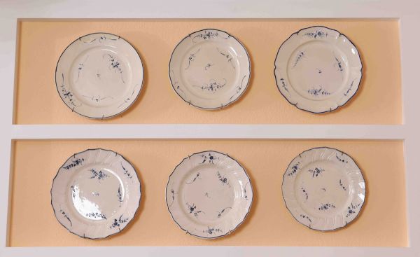 Set of 6 plates Villeroy and Boch