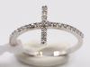 Cross eternity ring 