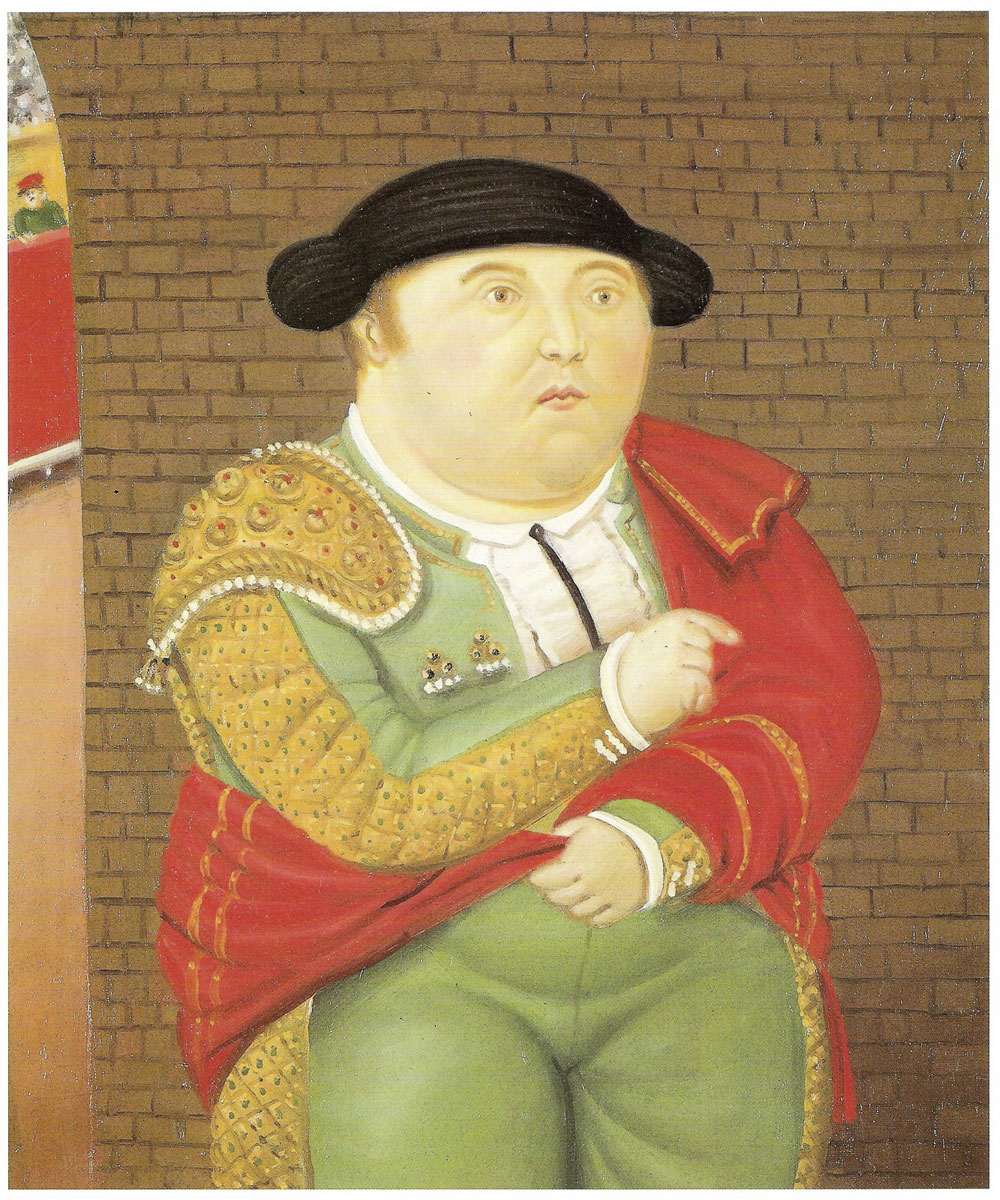 Avant la ballade (1991), Print d'après Fernando Botero, épreuve en couleur, signé sur papier Arches dans la planche, cachet de l'éditeur numéroté sur 150, encadré avec certificat de l'éditeur, 38x28cm