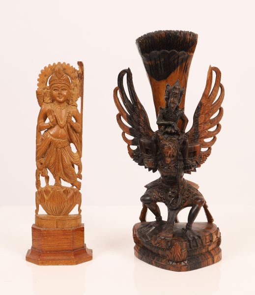 Statuette de divinités - Indochine