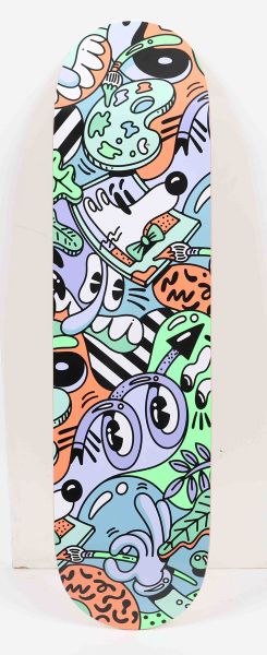 Anxiety Skate Deck - Steven Harrington 