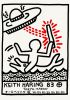 Keith Haring (d'après), Affiche Tokyo, 1983