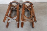 Set of two stools by Pierre Jeanneret (1896-1967)