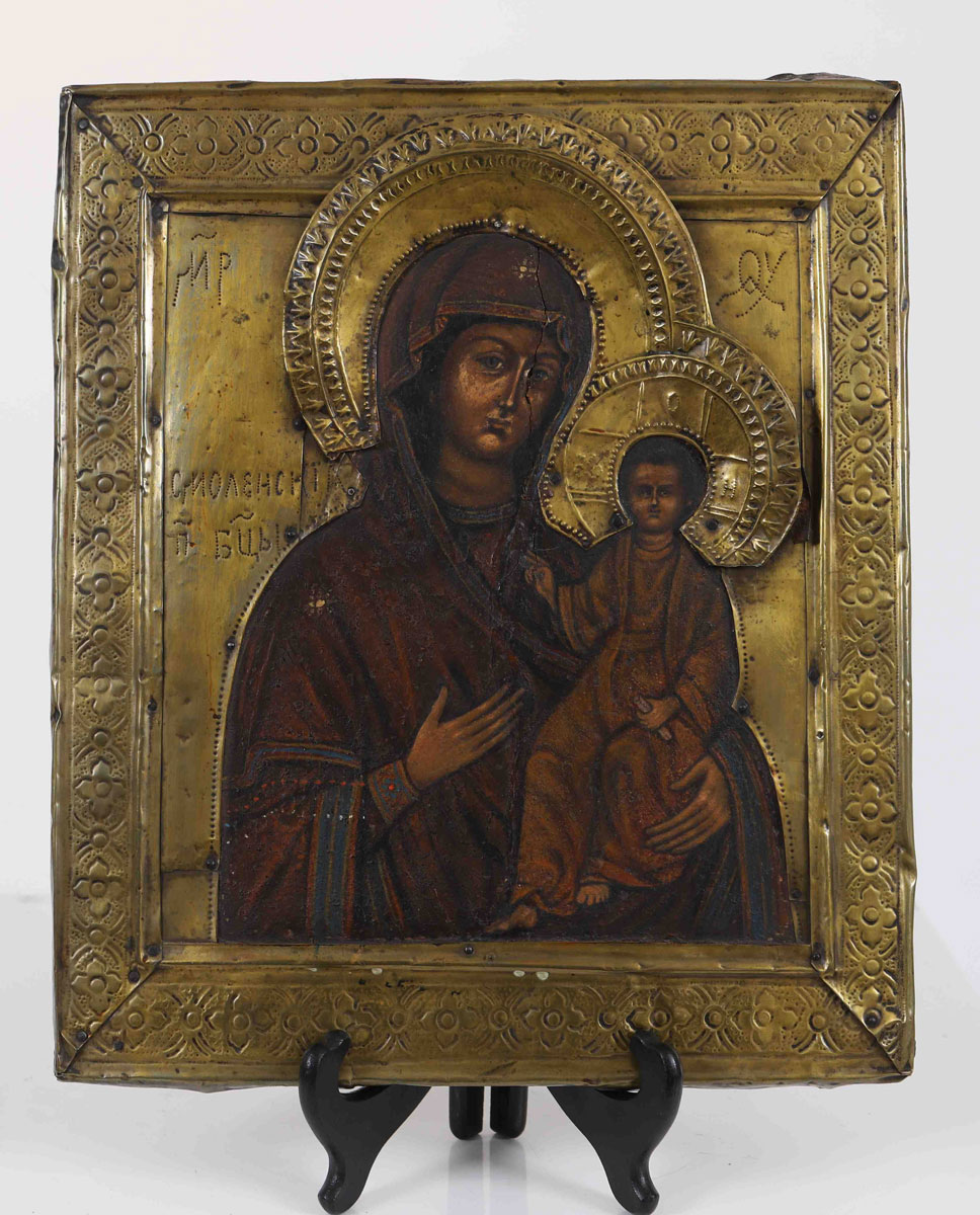 Russian Icon - Our Lady of Smolenky