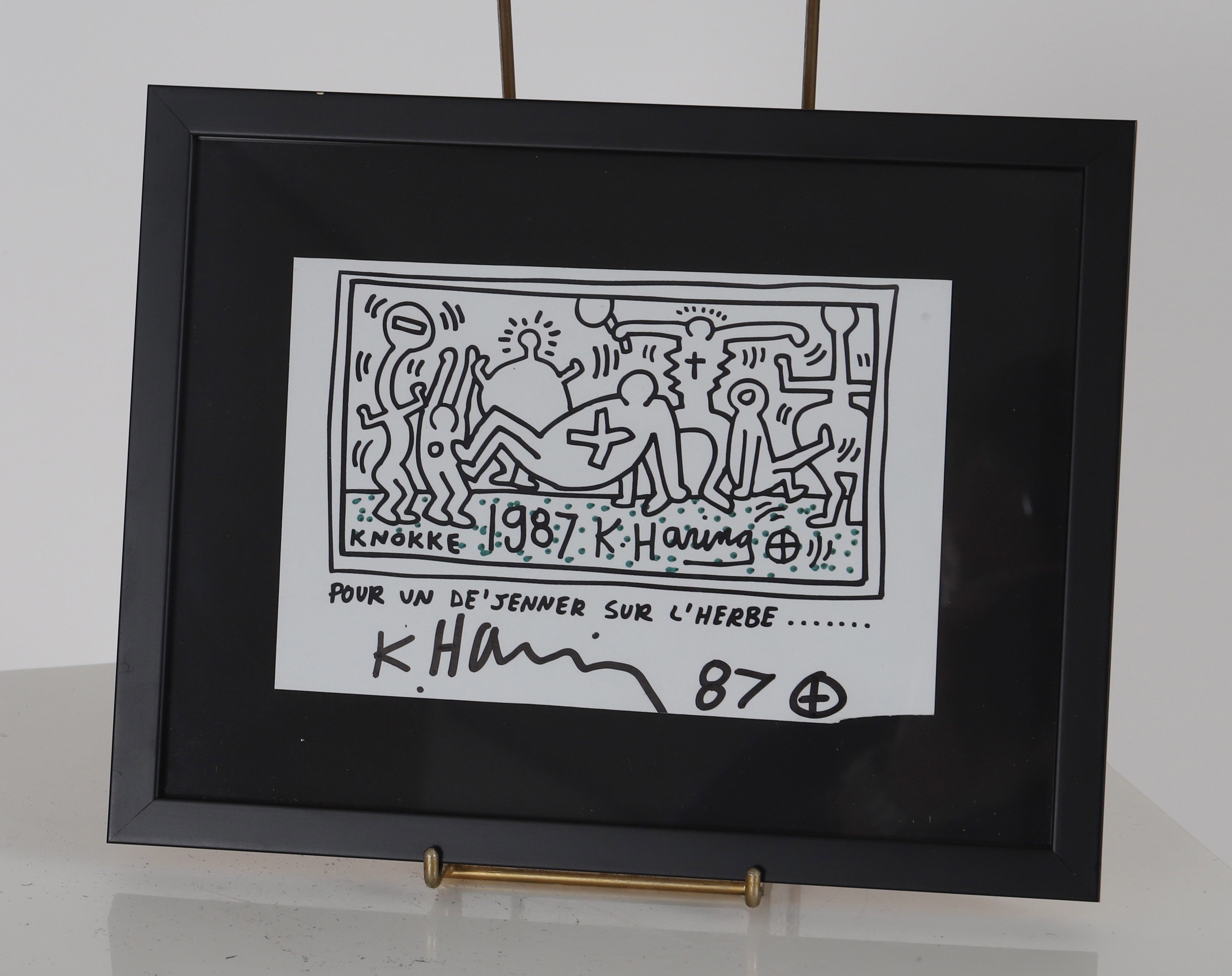 Keith Haring (1958-1990) d'après