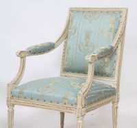 Paire de fauteuils Louis XVI 