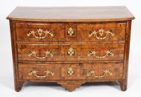 Louis XIV inlaid chest of drawers in the taste of HACHE