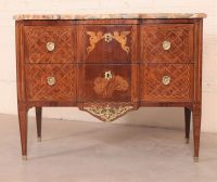 Louis XVI chest of drawers in marquetry 