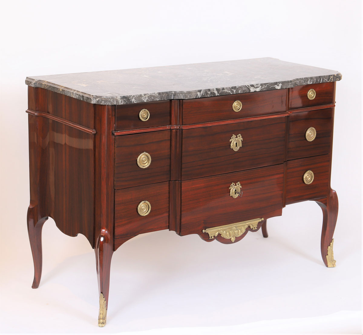 Exceptionnelle commode Transition de Roger Vandercruze dit Lacroix (1728-1799)