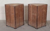 Rare pair of Arte Povera corners with Chinese style decoration 