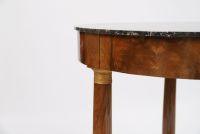 Empire pedestal table with secret 