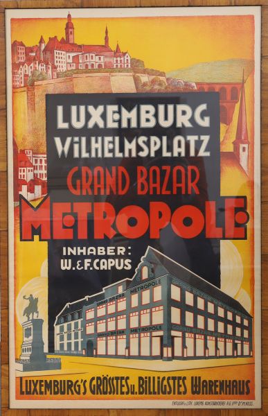 Luxemburg Wilhelmsplatz - Grand Bazar Métropole