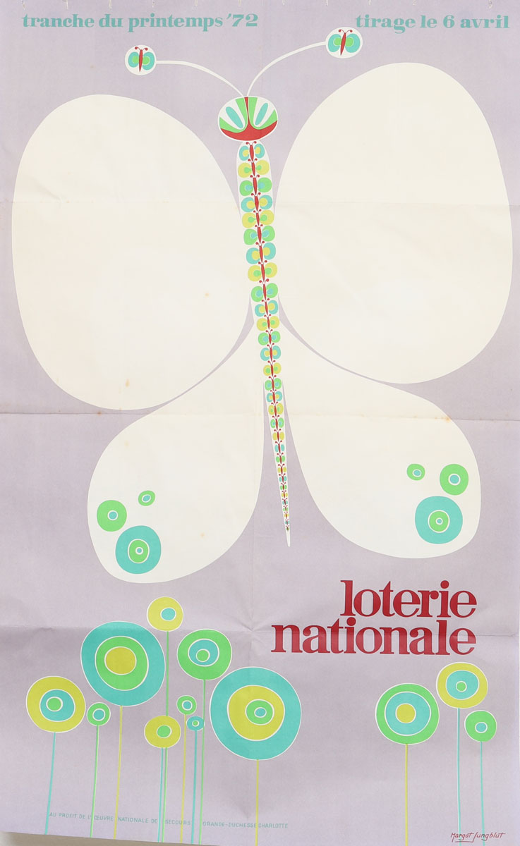 Affiche Loterie Nationale - Luxembourg