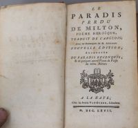 LE PARADIS PERDU de MILTON